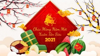 Chúc mừng năm mới Tân Sửu 2021